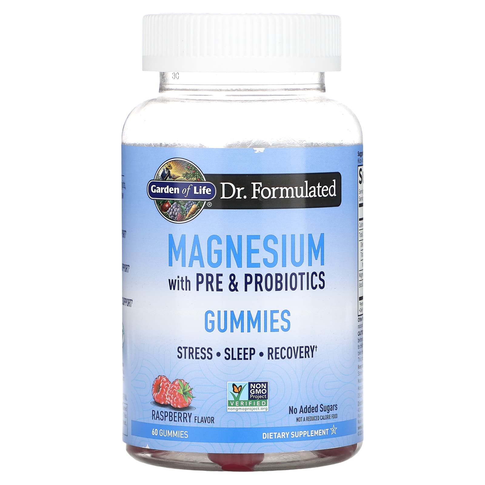 Garden of Life, Dr. Formulated Magnesium With prebiotics & probiotics Gummies, 60 Gummies UPC 658010130899 | HiLife Vitamins